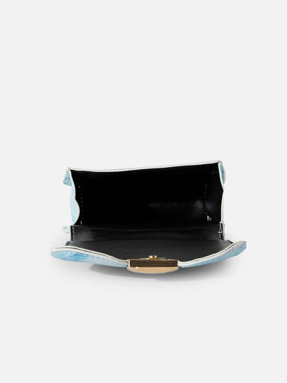 Marble Maven Blue Mini Bag