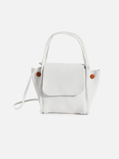 Luna White Handbag