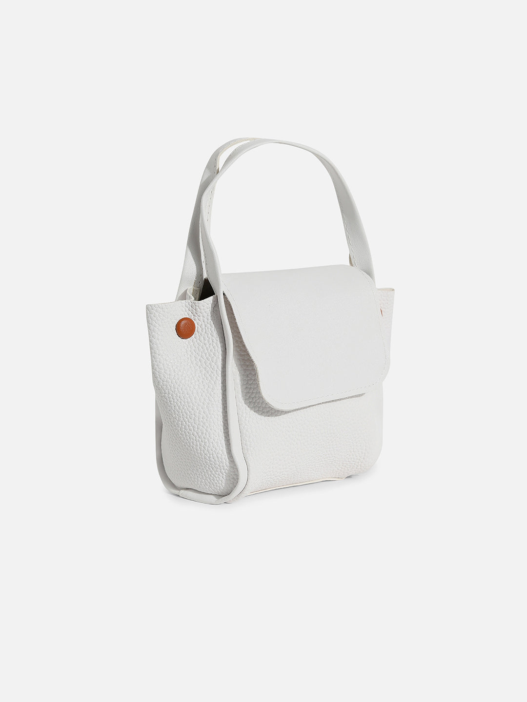 Luna White Handbag