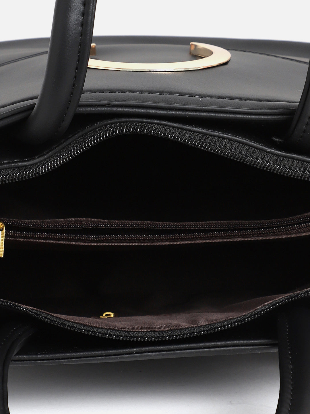 Esme Black Handbag With Pouch & Wallet Set