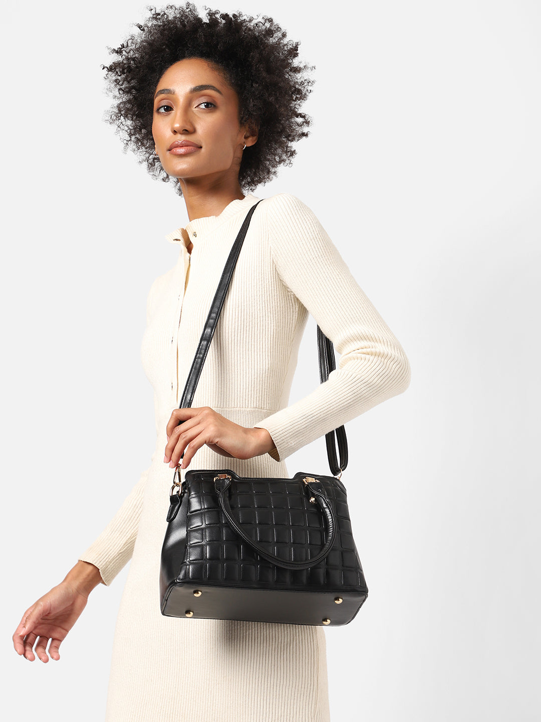Misty Black Handbag