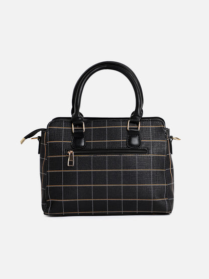 Noir Black Handbag With Pouch