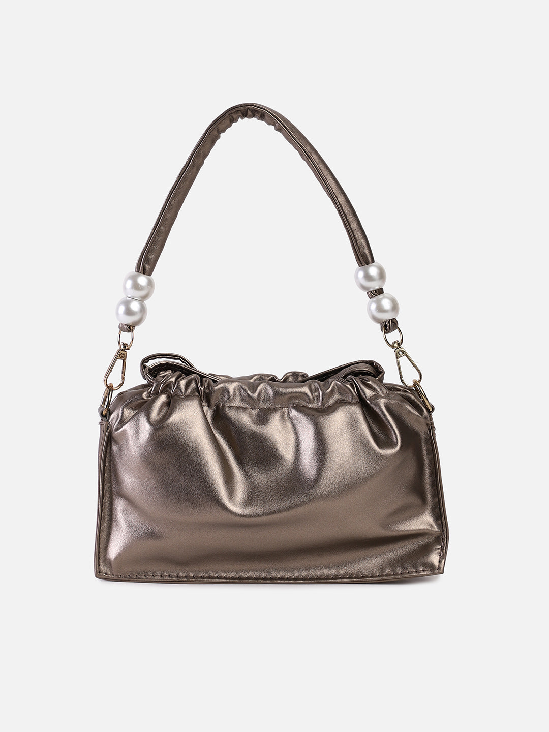 Glittering Gripper Bronze Mini Bag