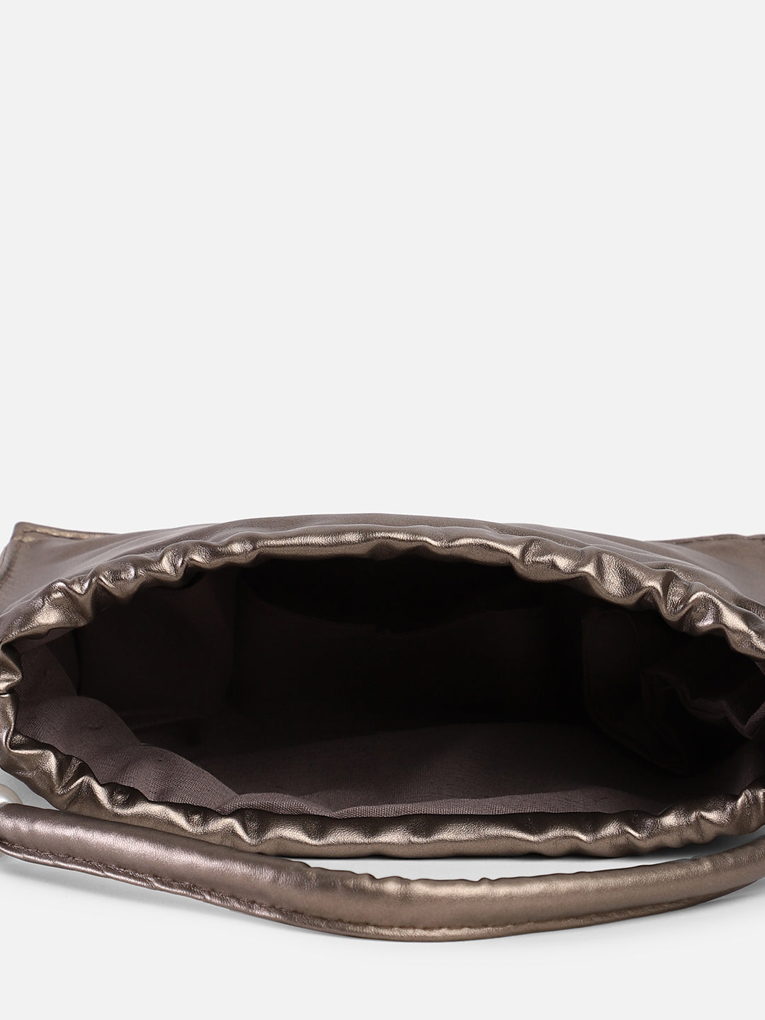 Glittering Gripper Bronze Mini Bag