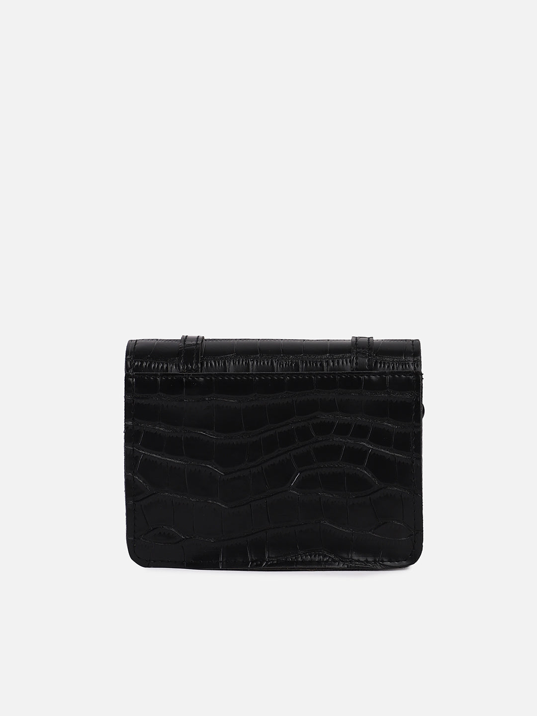 Leigh Black Cross Body Bag