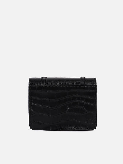 Leigh Black Cross Body Bag