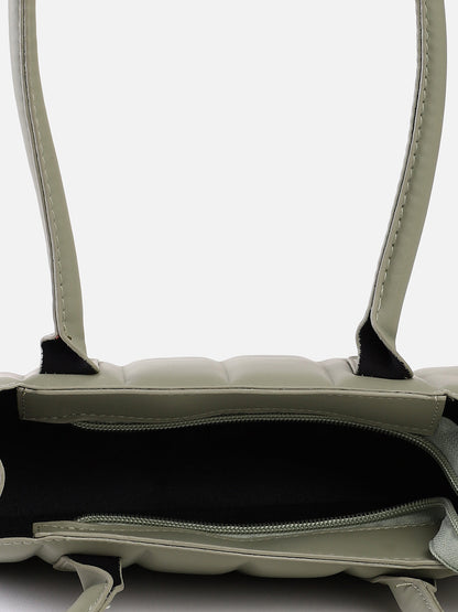 Deline Green Handbag