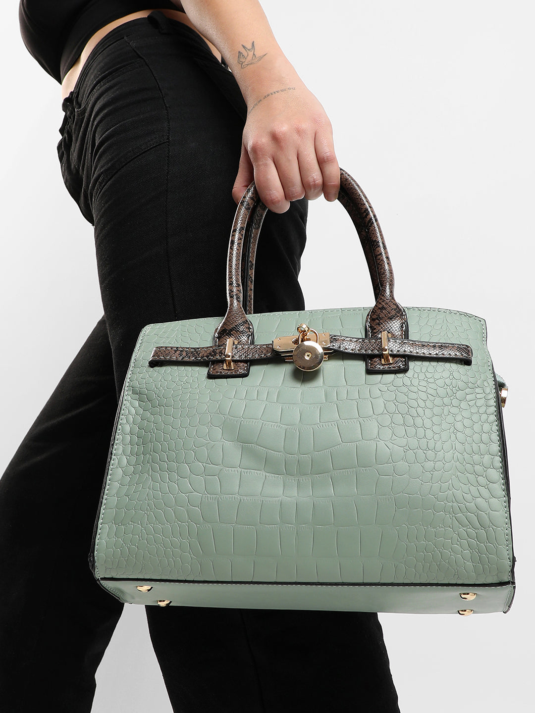Amore Green Handbag