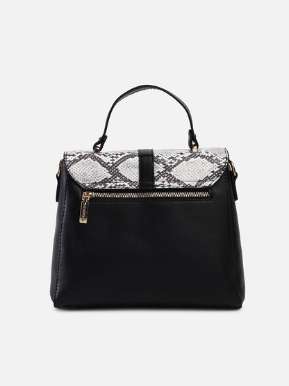 Adira Black & White Handbag