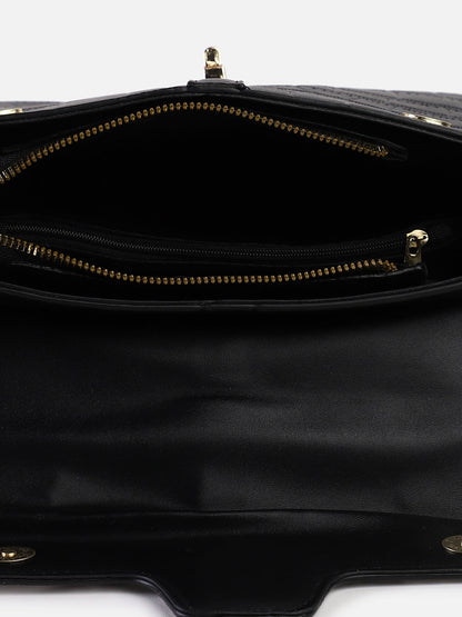Adira Black & White Handbag