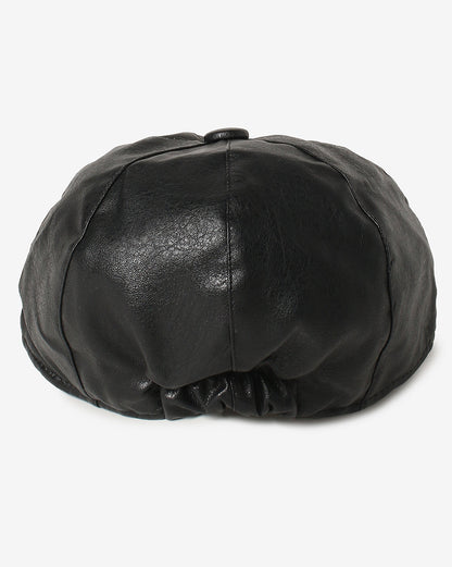 WOMEN BLACK SOLID BERET CAP