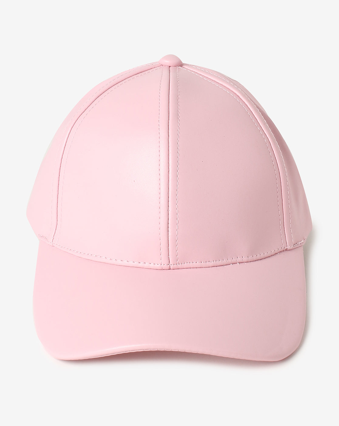 Pink Solid Baseball Cap