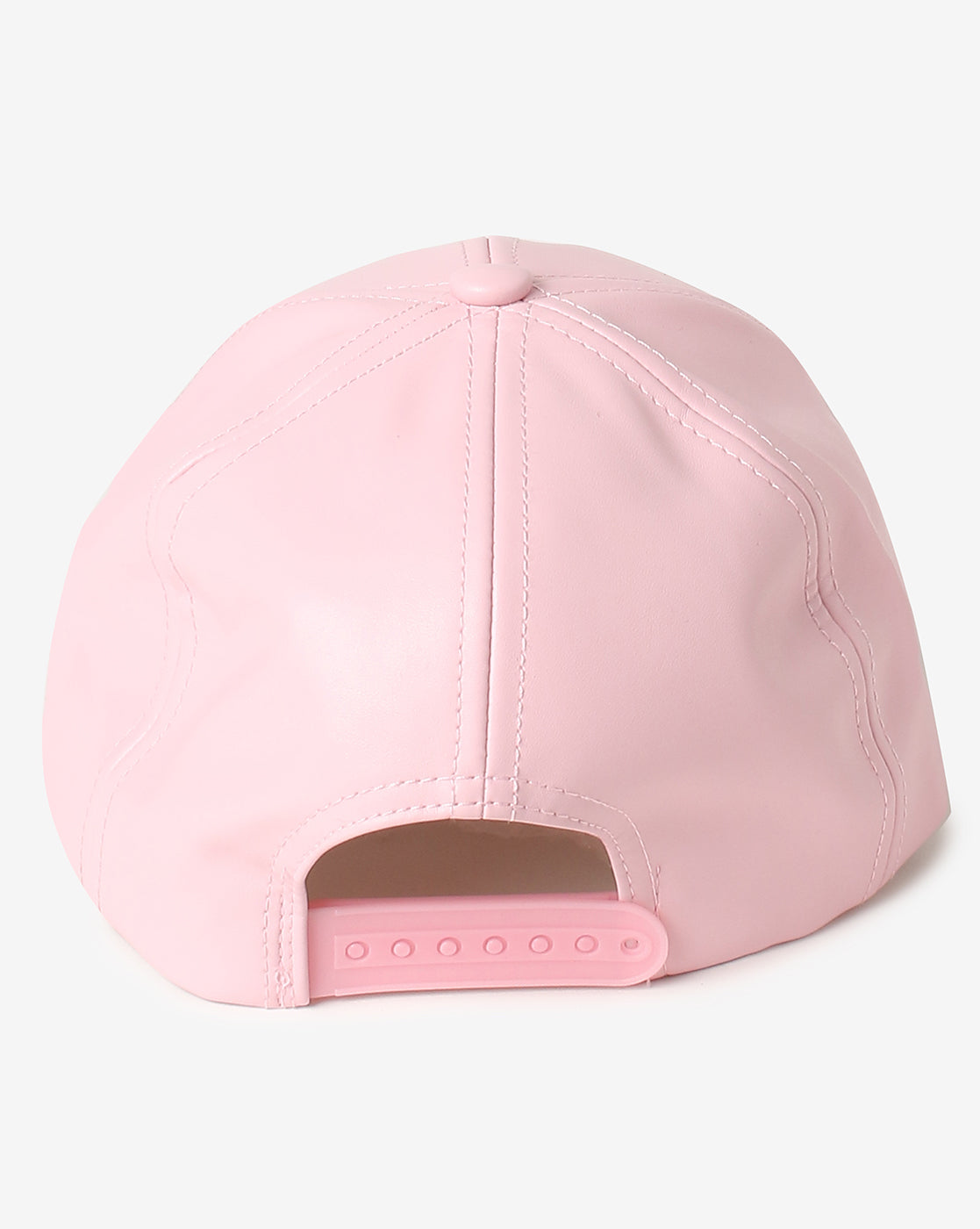 WOMAN PINK SOLID BASEBALL CAP