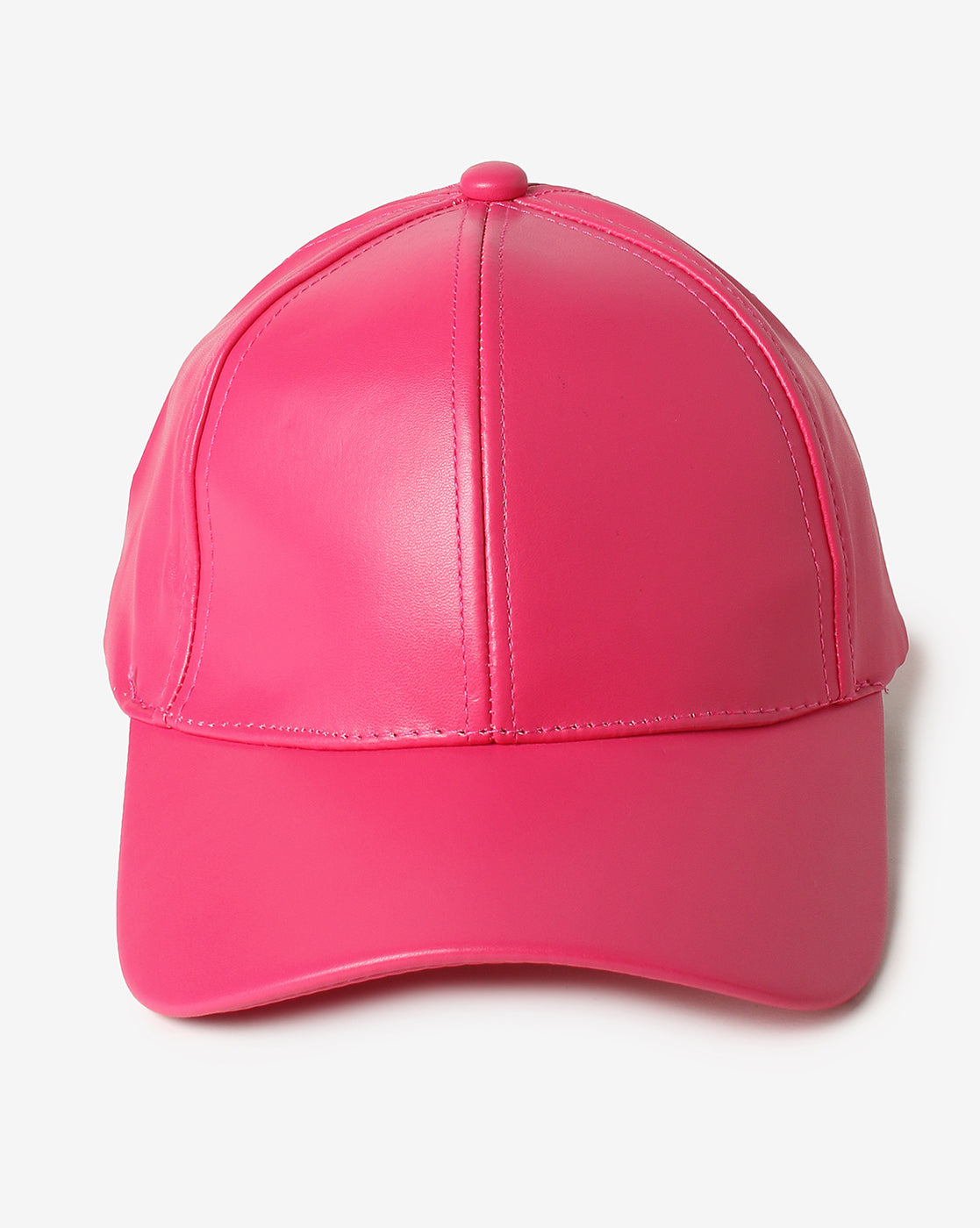 Pink Solid Baseball Cap