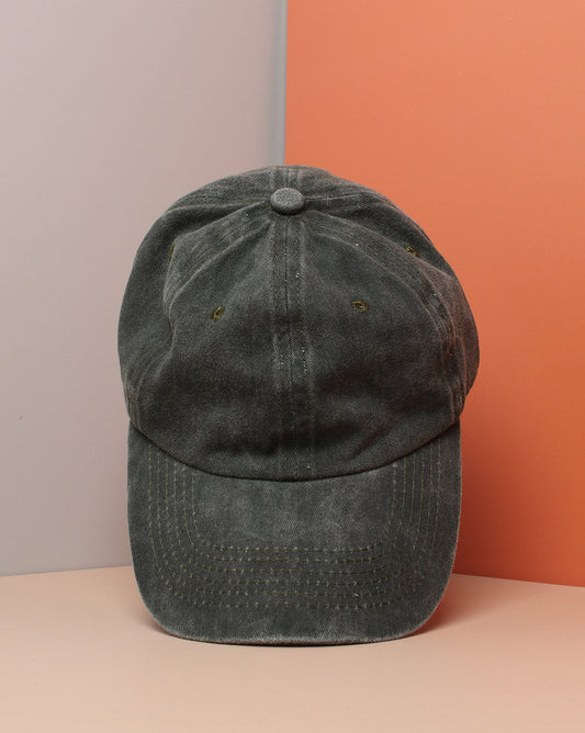 Solid Gray Baseball Cap