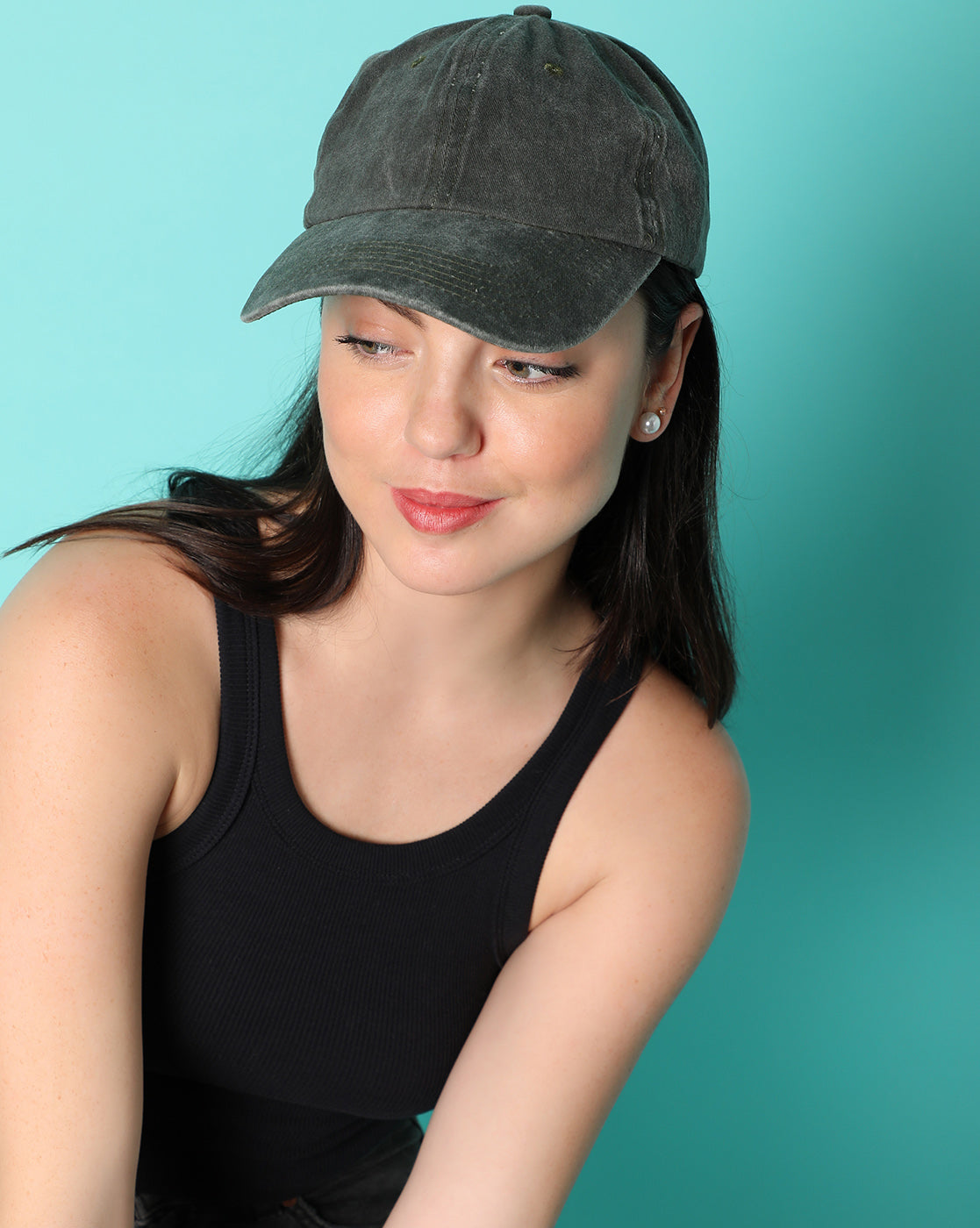 Solid Gray Baseball Cap