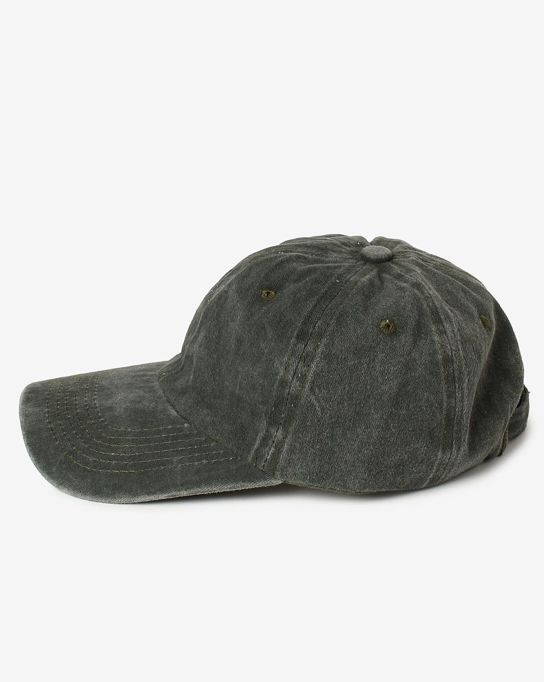 Solid Gray Baseball Cap