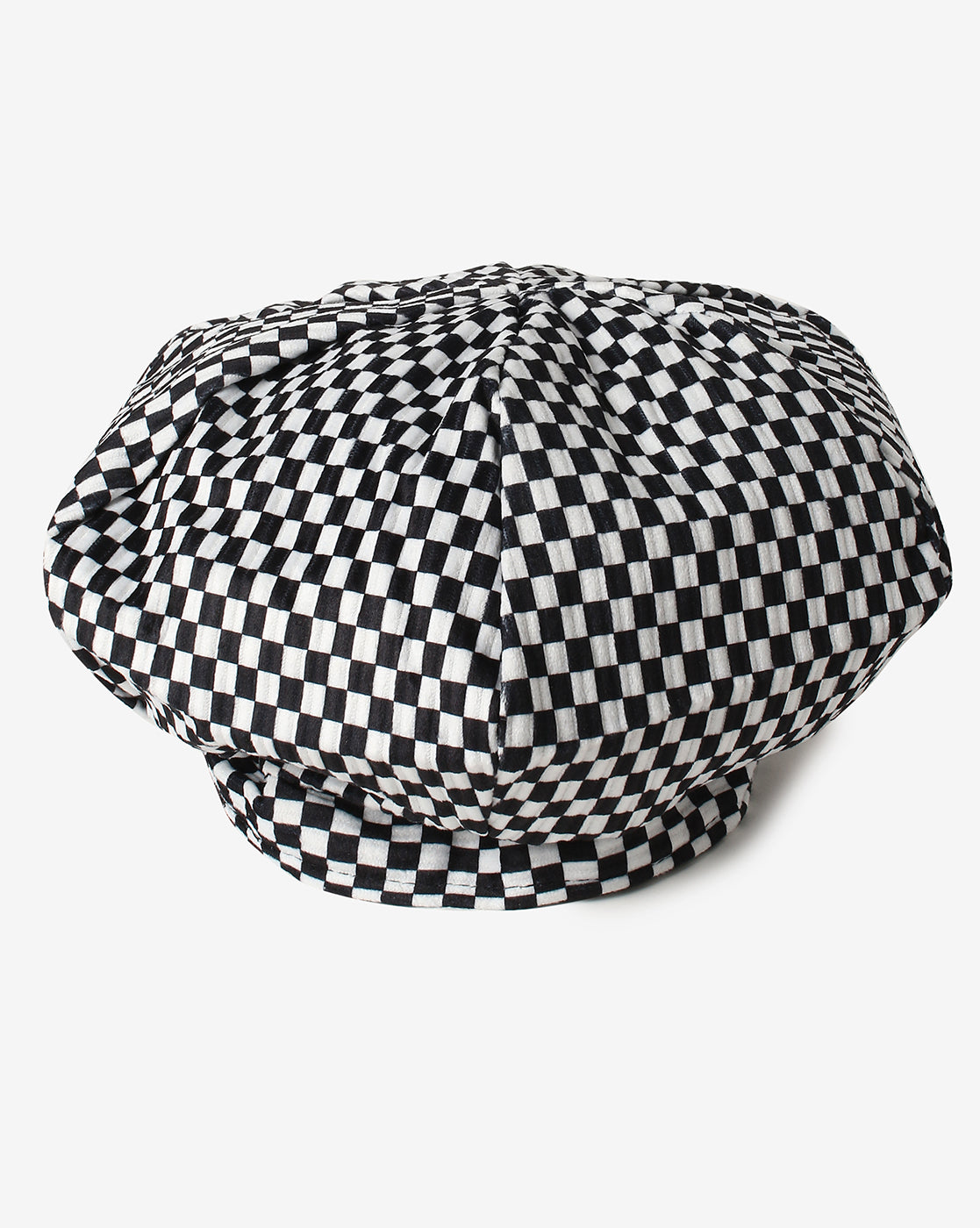 Black & White Checked Hat