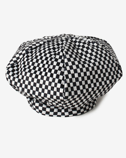 Black & White Checked Hat