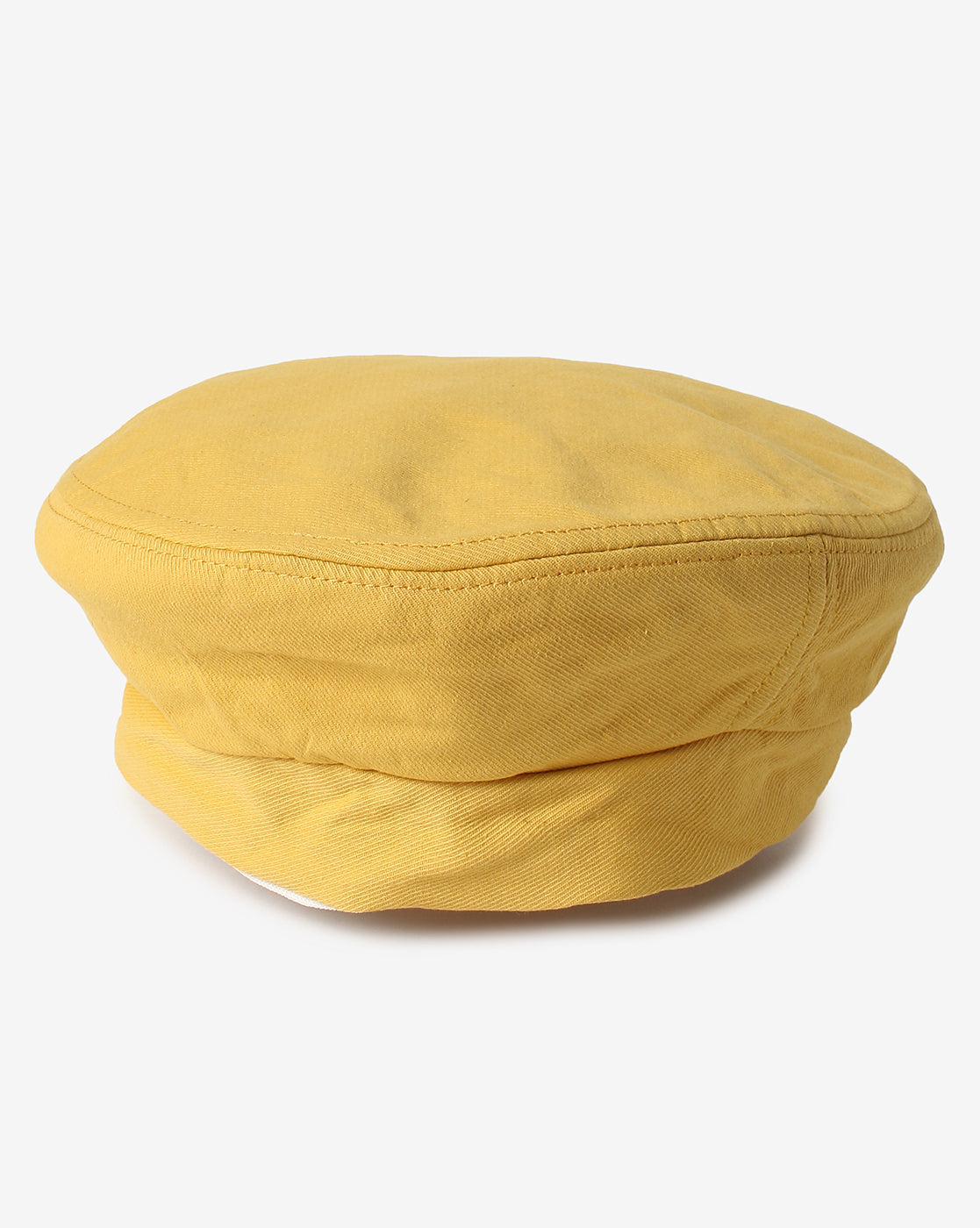Solid Yellow Beret Cap