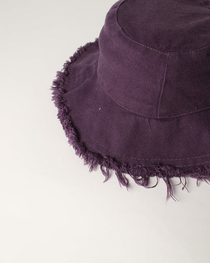 WOMEN PURPLE STYLISH VINTAGE HAT