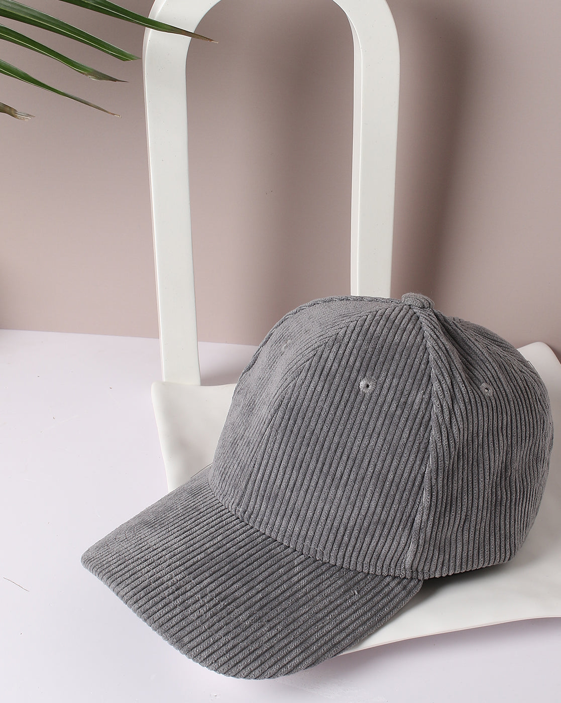 Gray Vintage Baseball Cap