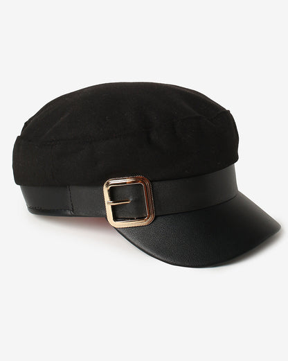 Black Vintage Breton Cap