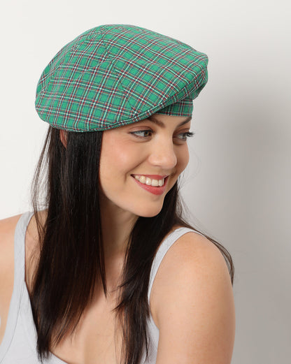 Vinatge Checked Hat