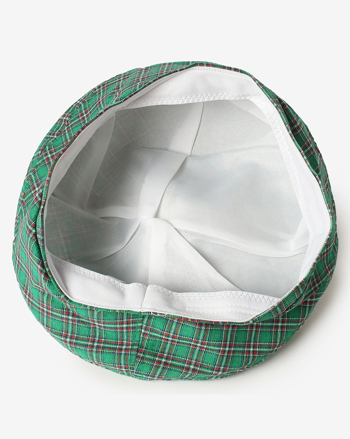 WOMEN VINATGE CHECKED HAT