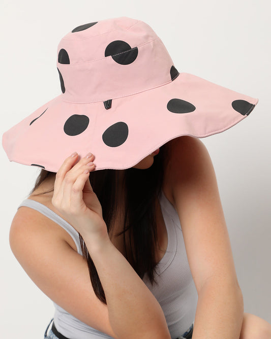 Stylish Polka Dots Sun Hat
