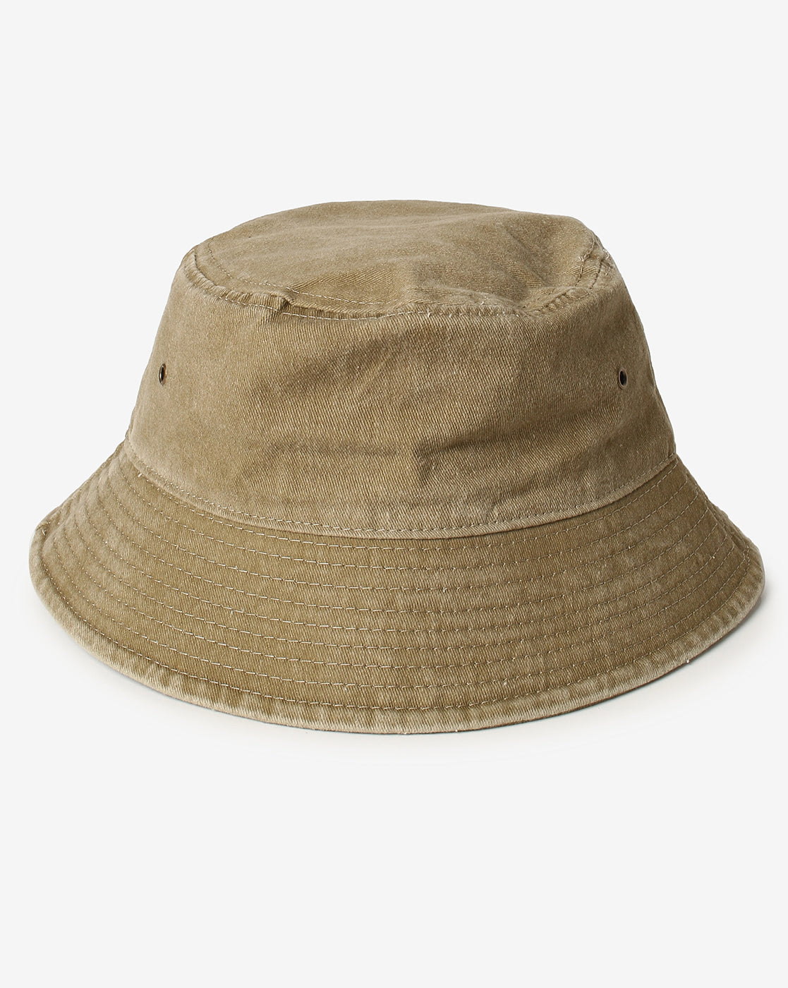 Brown Vintage Bucket Cap