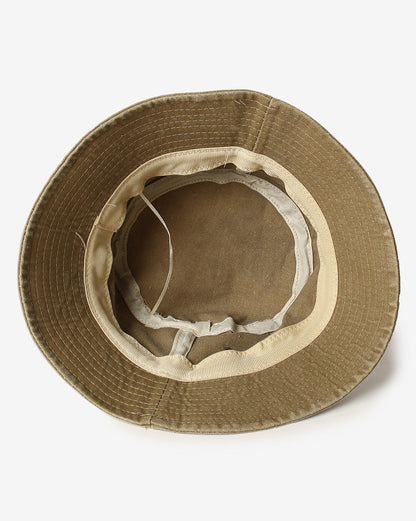 WOMEN BROWN VINTAGE BUCKET CAP