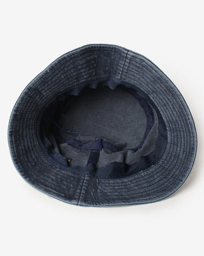 WOMEN BLUE VINTAGE BUCKET HAT