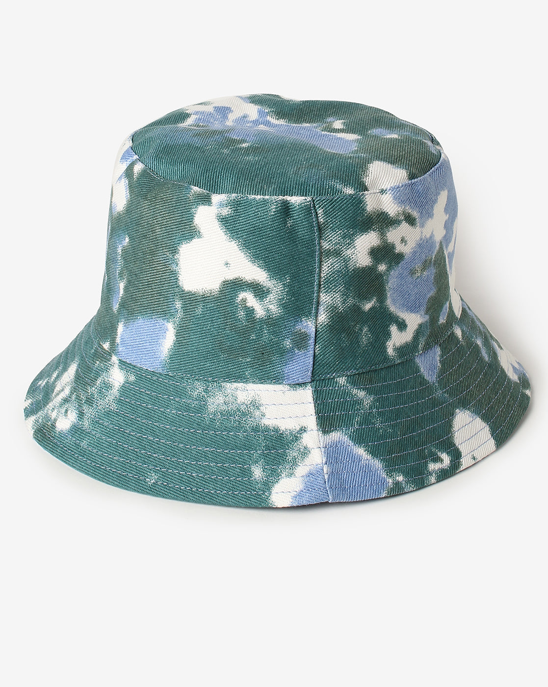 Blue Tie-Dye Bucket Hat