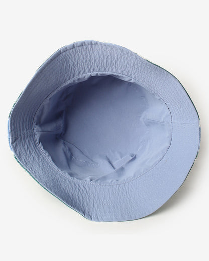 WOMEN BLUE TIE-DYE BUCKET HAT