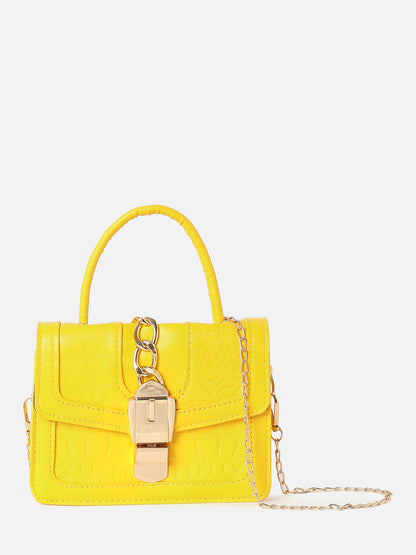 Radiant Reverie Yellow Mini Bag