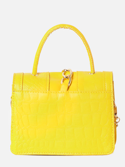 Radiant Reverie Yellow Mini Bag