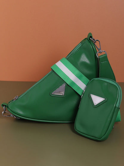 Madeleine Green Waist Pouch