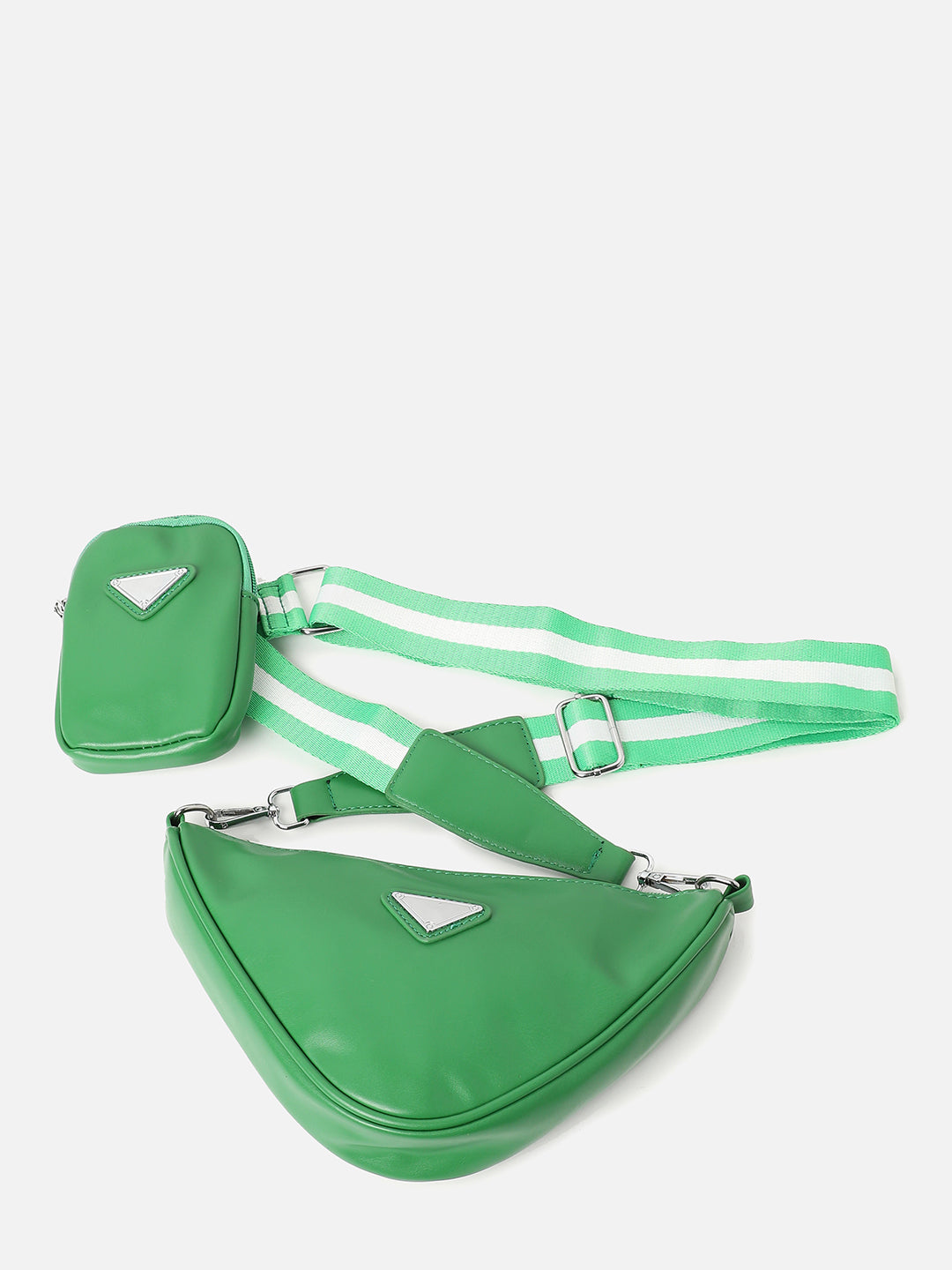 Madeleine Green Waist Pouch