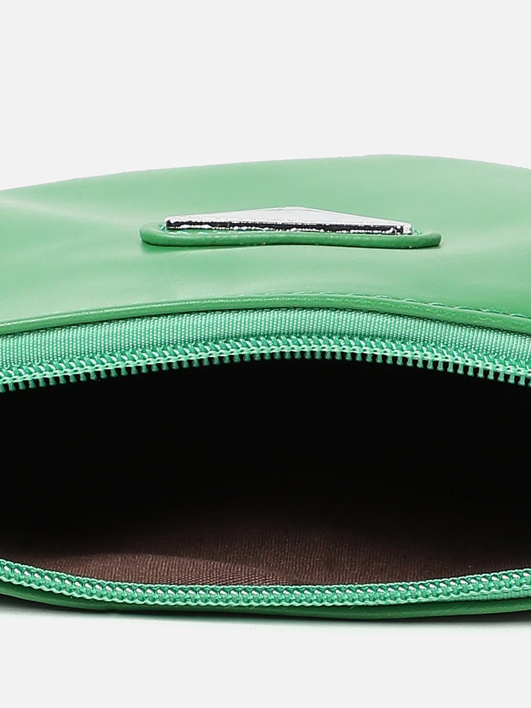 SOLID GREEN WAIST POUCH
