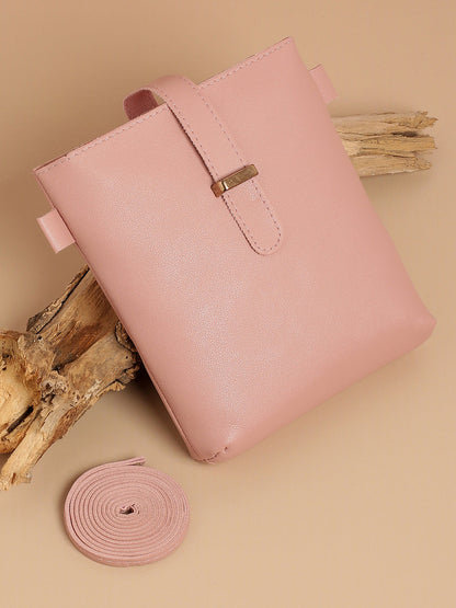 Daisy Pink/Peach Cross Body Bag