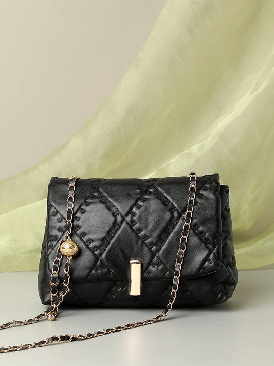 Bella Black Cross Body Bag