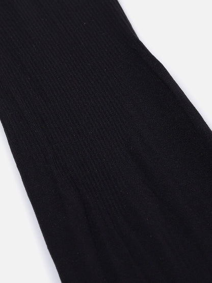 Black Solid Detachable Arm Sleeves