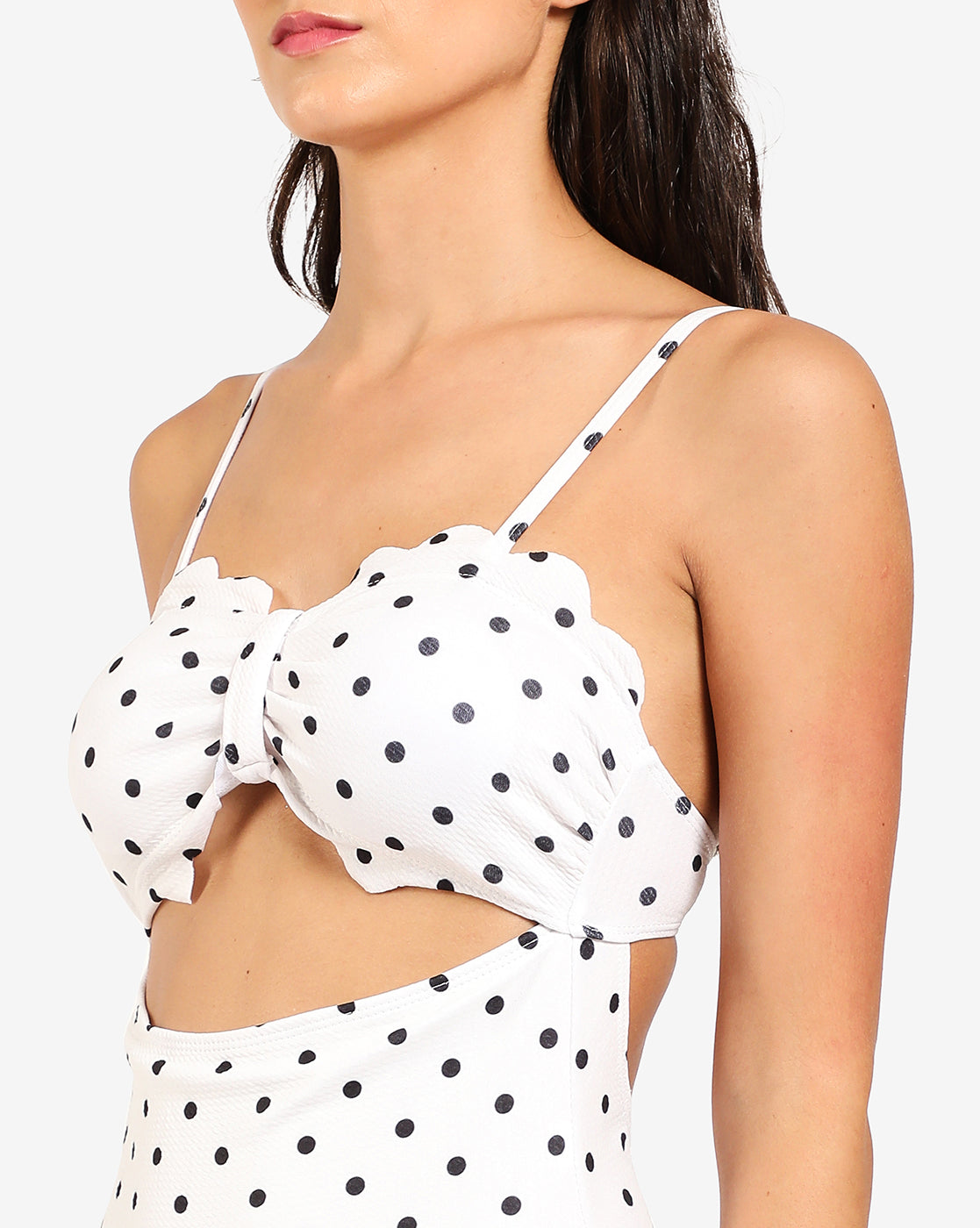 Polka Dot One Piece Swimsuit