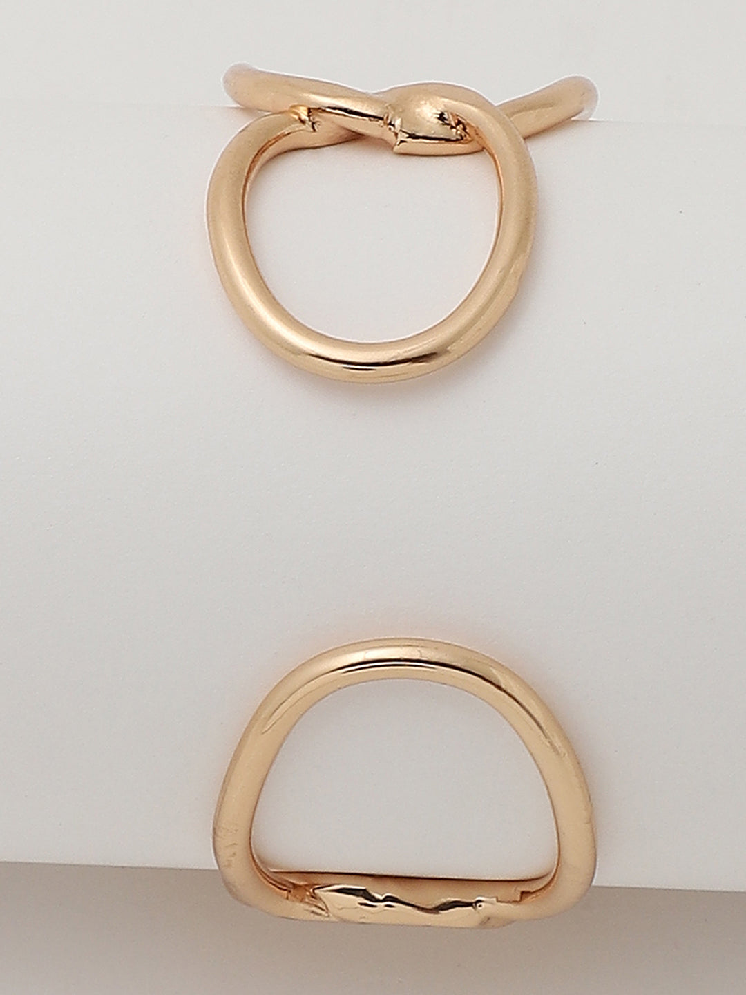 ROSE GOLD ANALOG ROUND DIAL WITH METAL MESH STRAP WATCH AND BRACELET