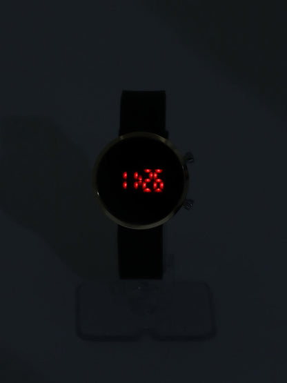 Women Black Digital Watch