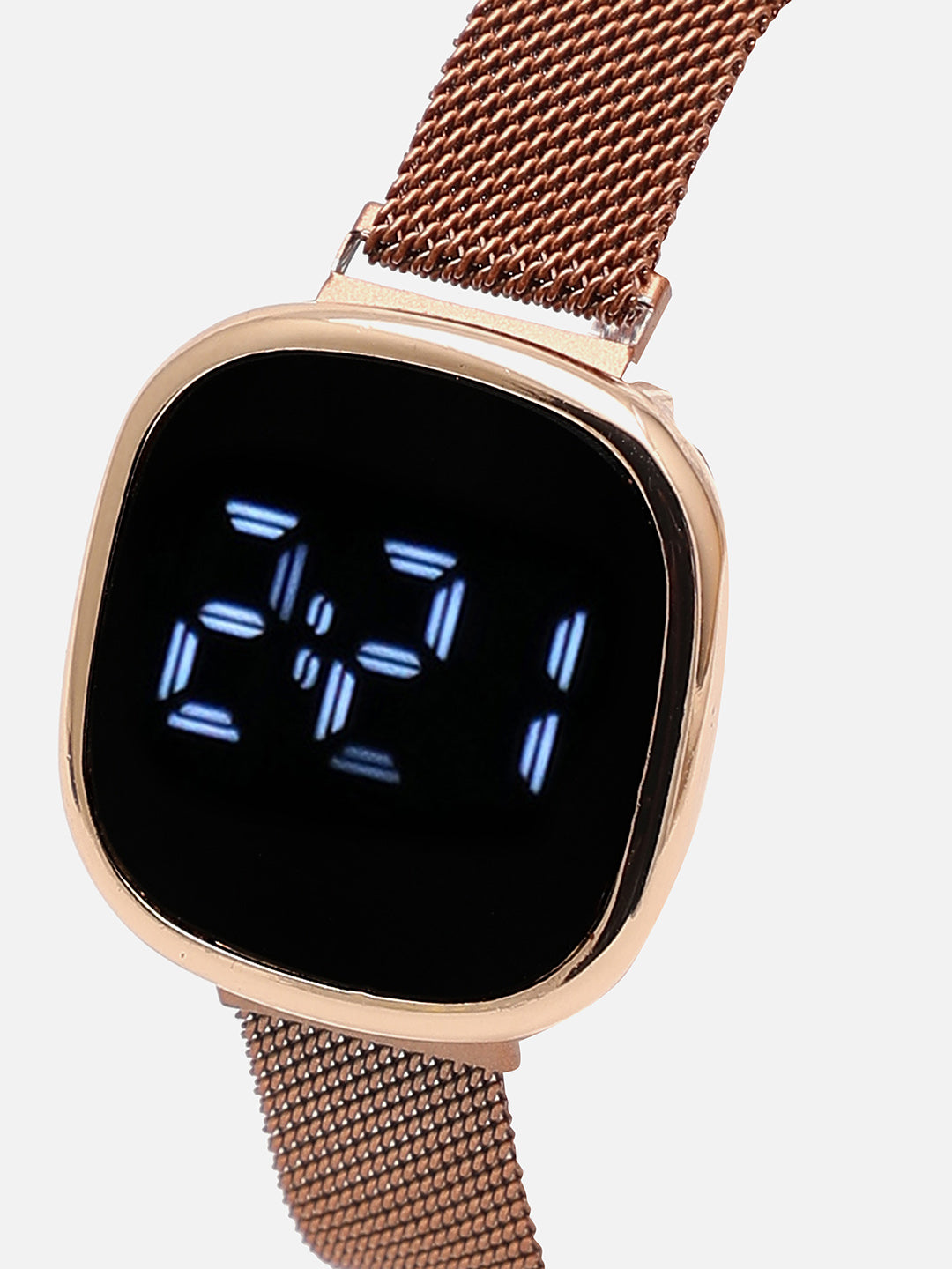 Gold Digital Watch