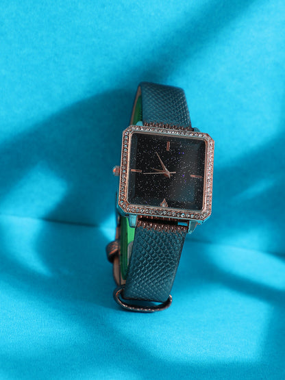 Brown Analogue Watch