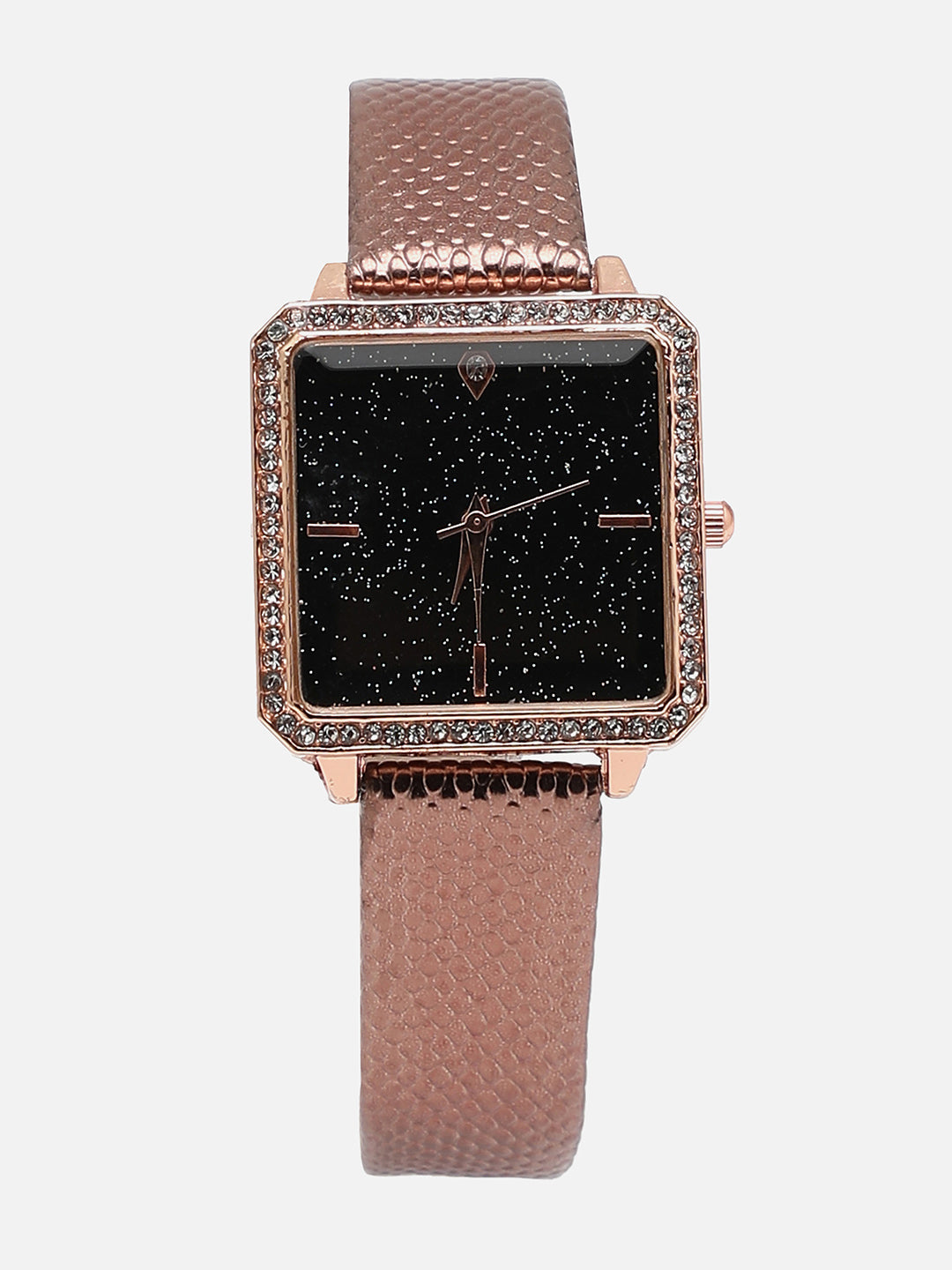 Brown Analogue Watch