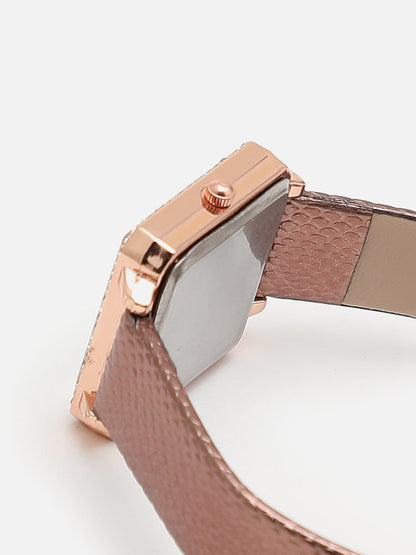 Women Brown Analogue Watch